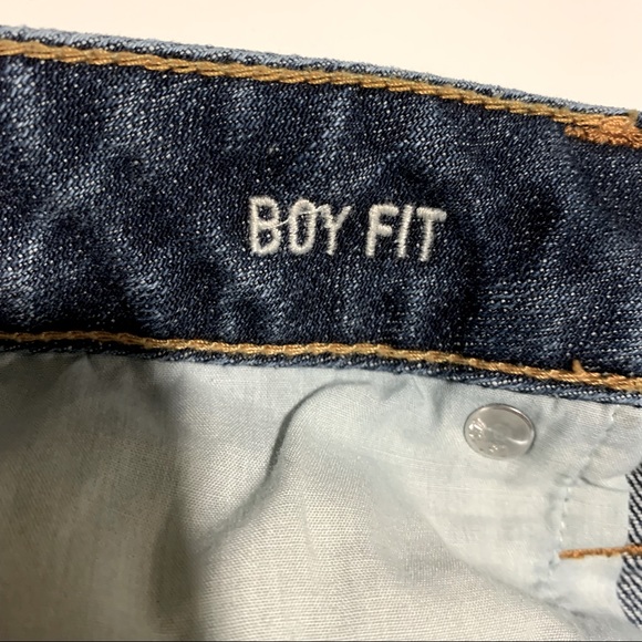 American Eagle Boy Fit Jeans Medium Wash - Size 14 - Picture 8 of 12